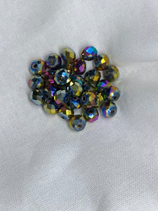 8mm Multi-Colored Glass