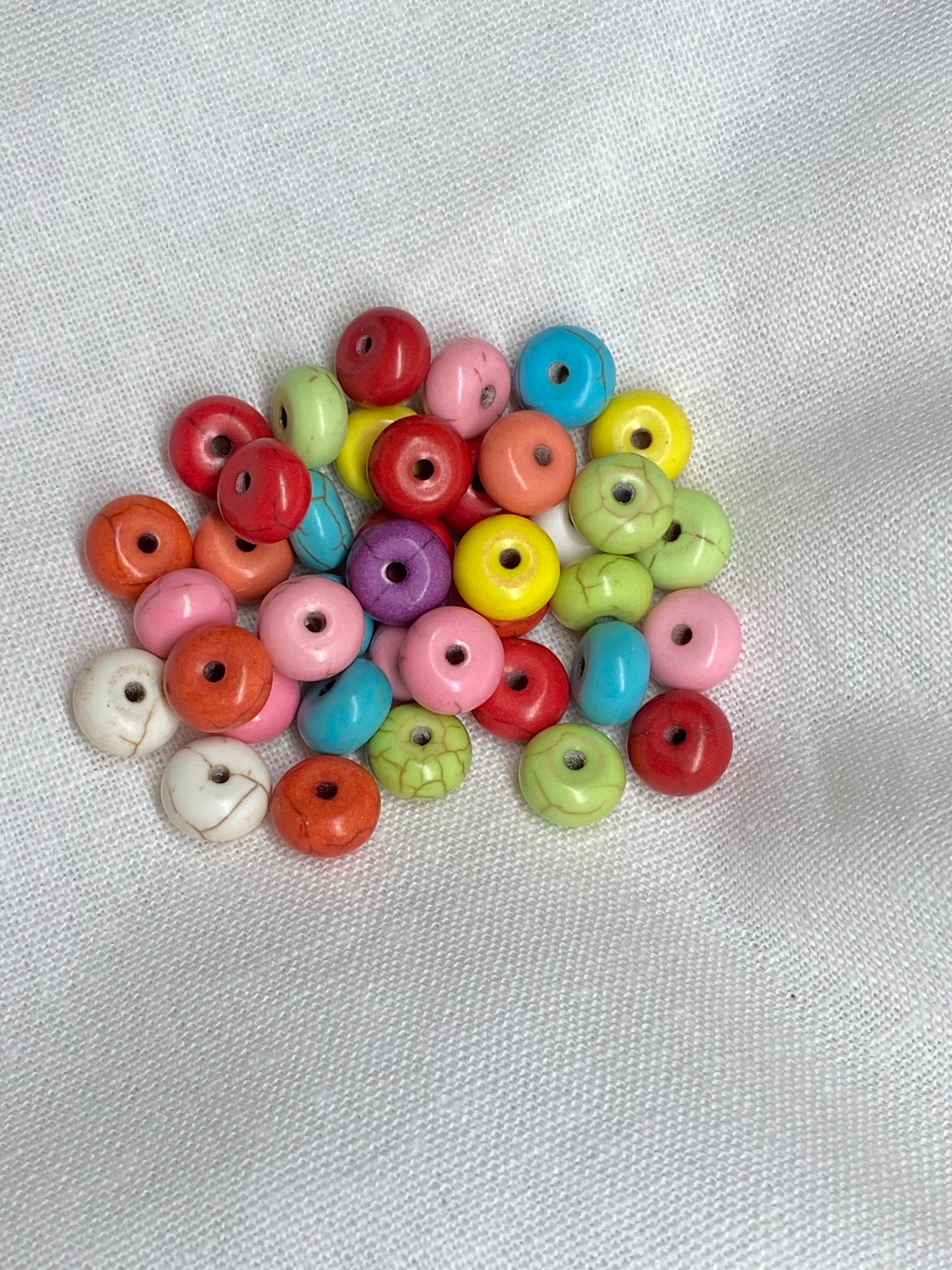 8mm Multicolor Stone
