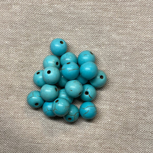 10mm Turquoise Howlite
