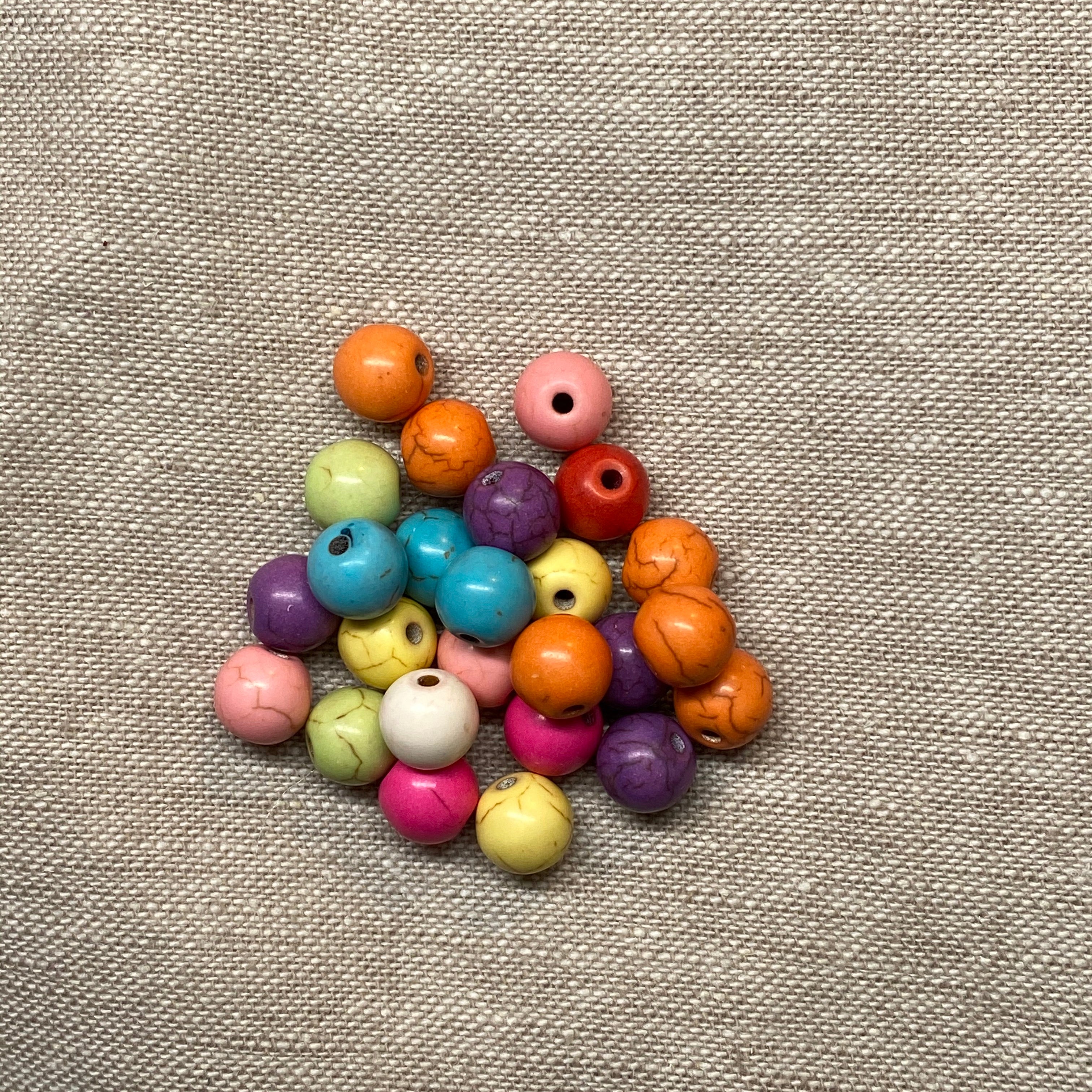 8mm Multicolor Stone