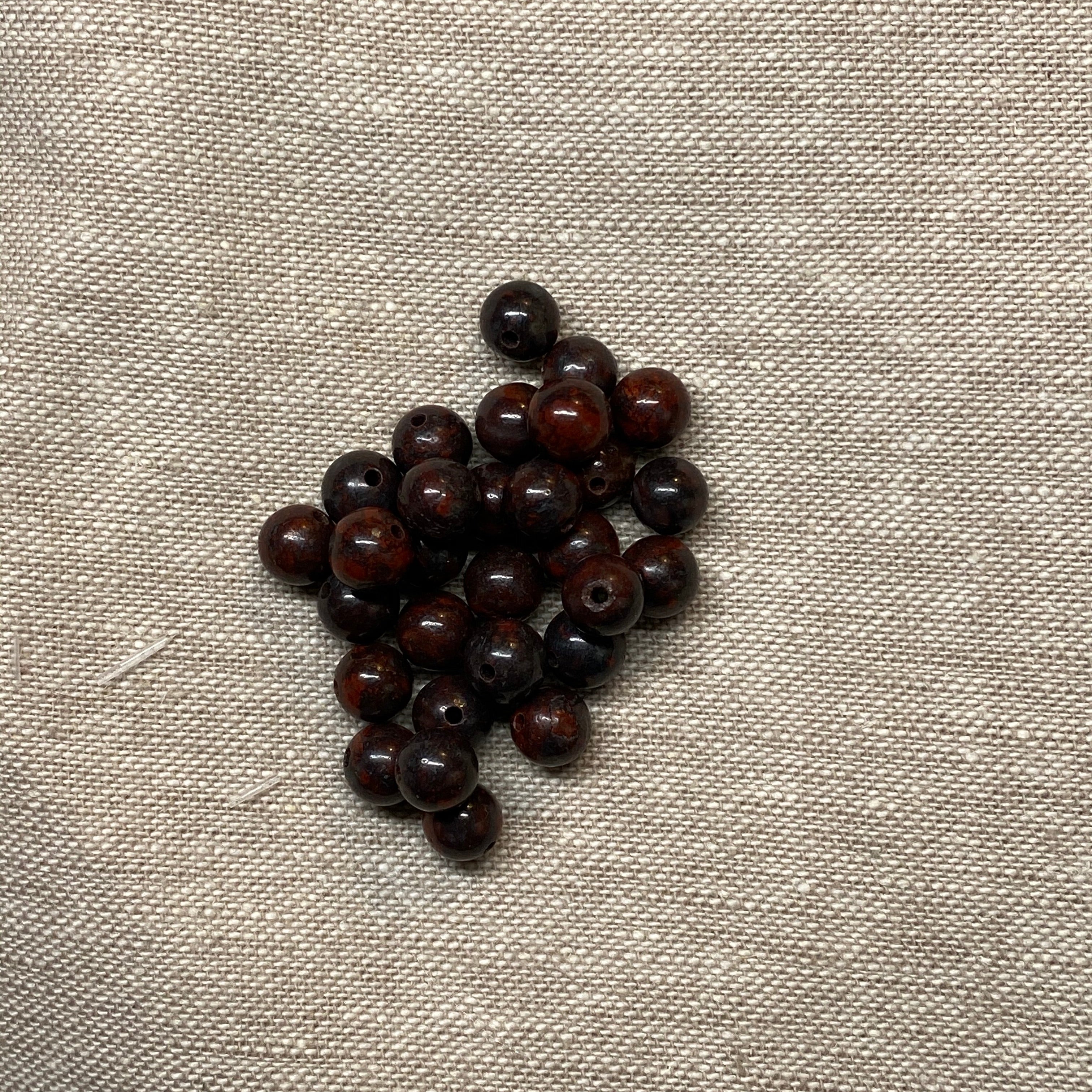 6mm Red/Brown Jasper