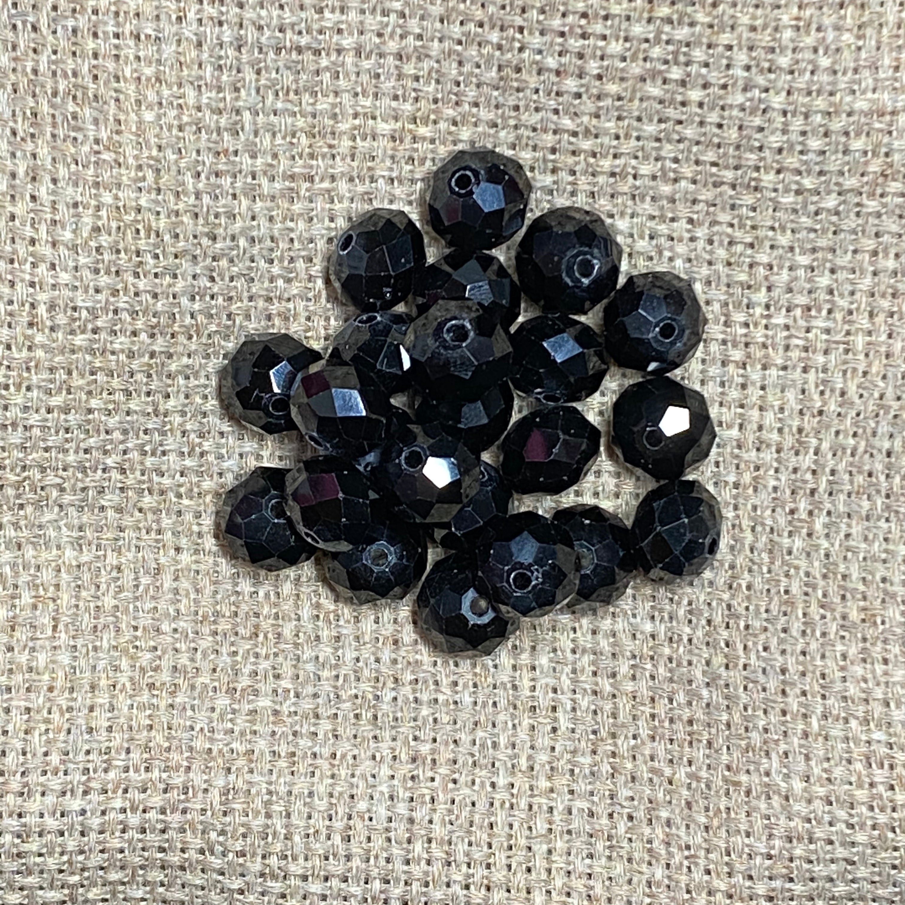 Glossy Black Glass
