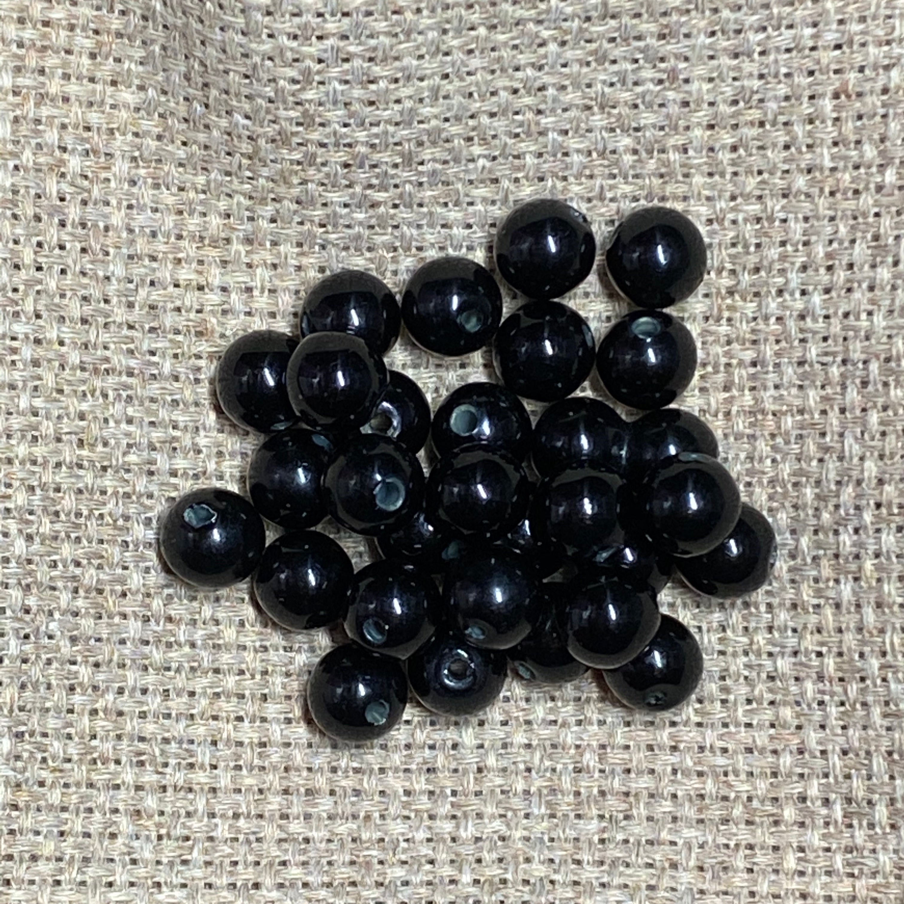 8mm Glossy Black Acrylic