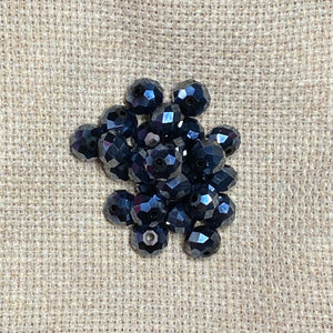 Glossy Blue/Black Glass